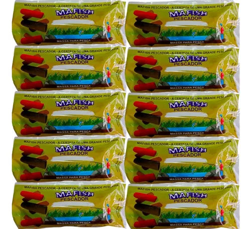 Massa Para Pesca MaFish Pescador 200GR - 10 Unidades