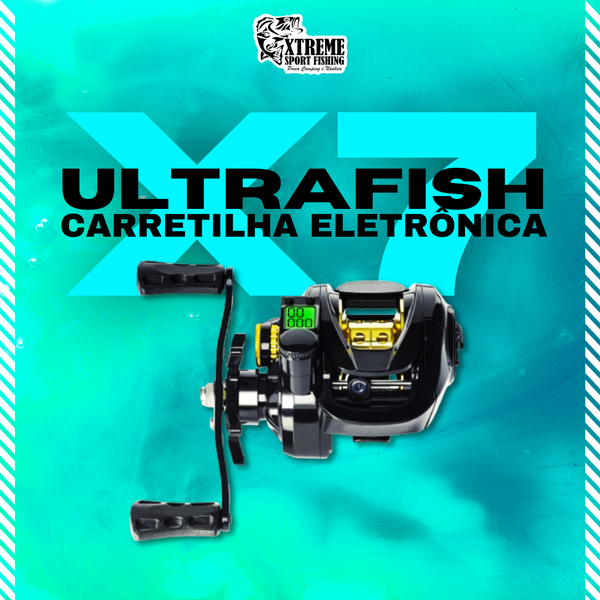 Carretilha Eletrônica UltraFish X7 Pesca Avançada