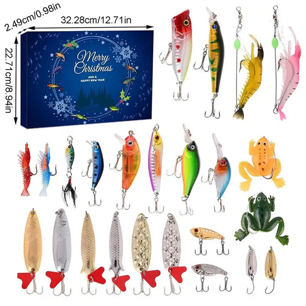 24 Dias De Surpresas De Pesca
