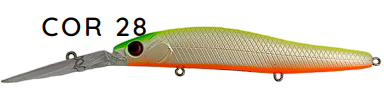 Isca Artificial Moriah Pazuda 11cm 14,5g